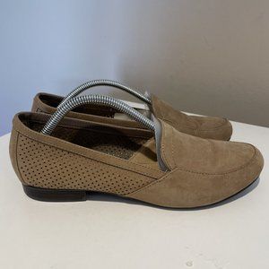 Naturalizer N5 Comfort Womens Size 7M Brown Loafers Shoes Round Toe Leather